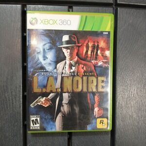 L.A. Noire‎ (Microsoft Xbox 360) 3-Disc Complete CIB w/manual Tested Working VG1
